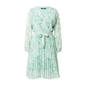 ZABAIONE Košeľové šaty 'Chiara'  zelená / biela