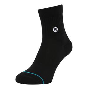 Stance Športové ponožky 'Icon Quarter'  tyrkysová / čierna / biela
