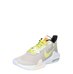 NIKE Športová obuv 'Air Max Impact 3'  svetlosivá / neónovo žltá / biela