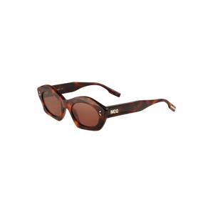McQ Alexander McQueen Slnečné okuliare  karamelová / tmavohnedá / biela