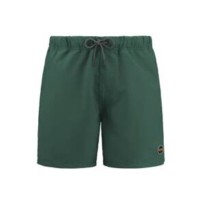 Shiwi Plavecké šortky  trávovo zelená / oranžová / čierna / biela