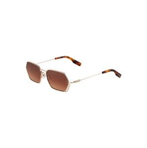 McQ Alexander McQueen Slnečné okuliare  hnedá / čierna / ružové zlato