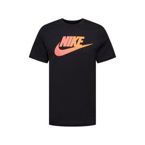 Nike Sportswear Tričko  mandarínková / koralová / čierna
