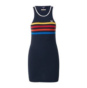 Superdry Letné šaty  námornícka modrá / žltá / červená / biela