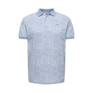 Hackett London Tričko  svetlobéžová / pastelovo modrá / biela