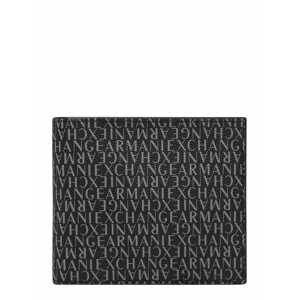 ARMANI EXCHANGE Peňaženka  sivá / čierna