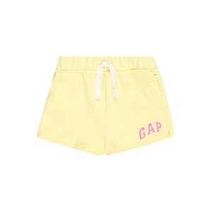 GAP Nohavice  žltá / ružová / biela