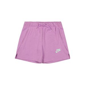 Nike Sportswear Nohavice  fialová / svetlomodrá