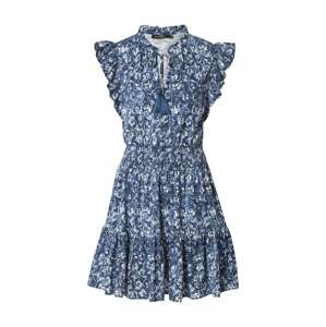 Lauren Ralph Lauren Letné šaty 'WAKEYKO'  krémová / modrá / námornícka modrá