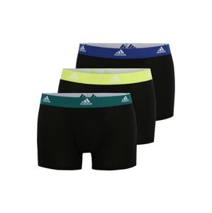 ADIDAS PERFORMANCE Športové nohavičky  modrá / citrónová / smaragdová / čierna / biela