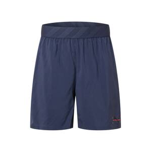 PUMA Športové nohavice 'Collection 7'  námornícka modrá / dymovo modrá / oranžová