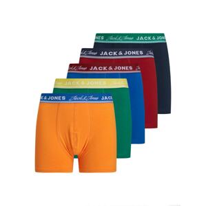 Jack & Jones Junior Nohavičky  oranžová / modrá / tmavočervená / námornícka modrá / zelená / biela
