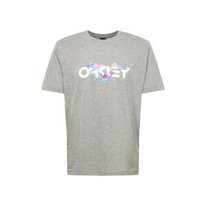 OAKLEY Funkčné tričko 'RETRO FROG'  sivá melírovaná / zmiešané farby