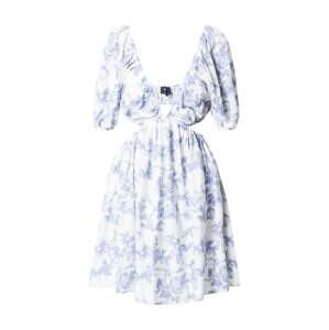 Bardot Letné šaty 'Eden'  modrá / biela