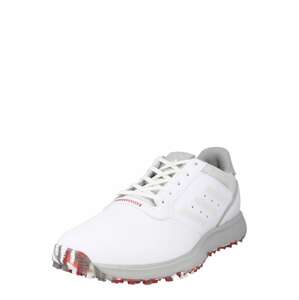 adidas Golf Športová obuv  biela / červená / sivá