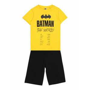 OVS Joggingová súprava 'BATMAN'  žltá / čierna