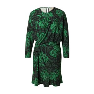 Oasis Šaty  zelená / tmavozelená / čierna
