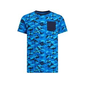 WE Fashion Tričko  námornícka modrá / kobaltovomodrá / kráľovská modrá / svetlomodrá