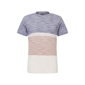 BLEND Tričko  béžová / modrosivá / rosé / púdrová