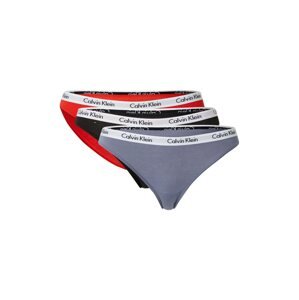Calvin Klein Underwear Nohavičky  grafitová / červená / čierna / biela