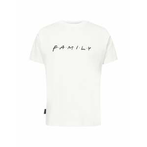 Family First Tričko 'FRIENDS'  svetlomodrá / žltá / červená / čierna / biela