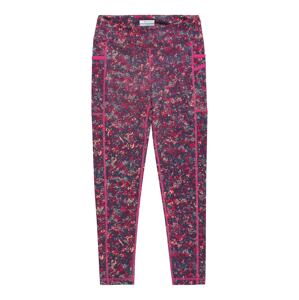 COLUMBIA Športové nohavice  burgundská / námornícka modrá / modrosivá / ružová / pastelovo ružová