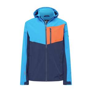 Whistler Outdoorová bunda 'Globe'  námornícka modrá / svetlomodrá / oranžová