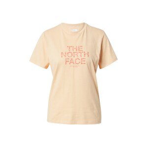 THE NORTH FACE Funkčné tričko  marhuľová / homárová