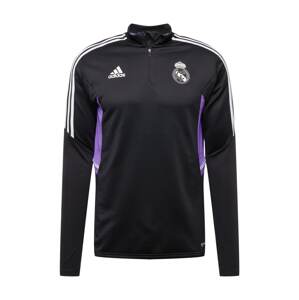 ADIDAS PERFORMANCE Funkčné tričko 'Real Madrid'  fialová / čierna / biela
