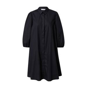 MOSS COPENHAGEN Košeľové šaty 'Petronia'  čierna