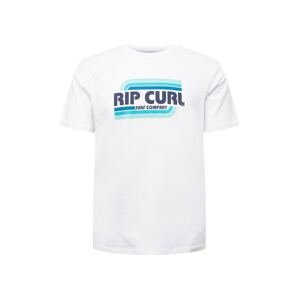 RIP CURL Funkčné tričko 'YEH MUMMA'  biela / tyrkysová / námornícka modrá