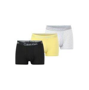 Calvin Klein Underwear Boxerky  čierna / biela / žltá / svetlosivá