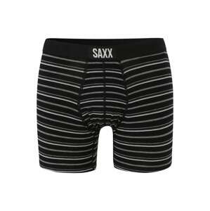 SAXX Boxerky 'VIBE'  čierna / biela / sivá
