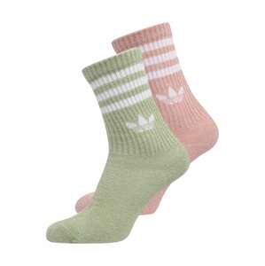 ADIDAS ORIGINALS Ponožky  limetová / ružová / biela