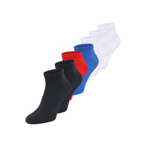 JACK & JONES Ponožky 'PETER'  modrá / námornícka modrá / červená / biela