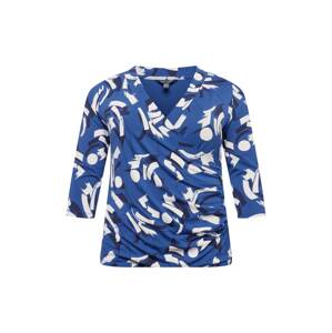 Lauren Ralph Lauren Plus Tričko 'ALAYJA'  krémová / námornícka modrá / tmavomodrá
