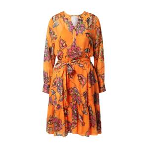 LIEBLINGSSTÜCK Košeľové šaty 'Etje'  zmiešané farby / mandarínková