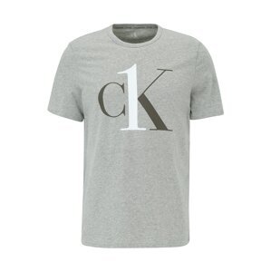 Calvin Klein Underwear Tričko  antracitová / sivá melírovaná / biela