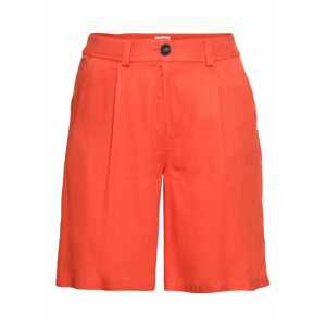 SHEEGO Plisované nohavice  oranžovo červená / oranžová
