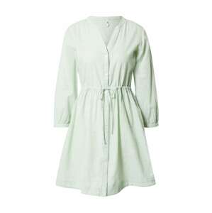JDY Košeľové šaty 'OMA'  pastelovo zelená / šedobiela
