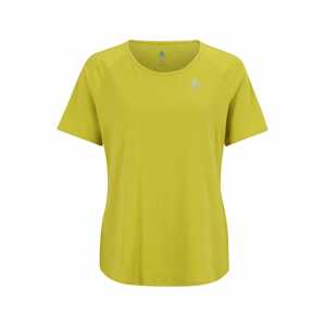 ODLO Funkčné tričko 'Run Easy'  citrónová žltá / svetlosivá