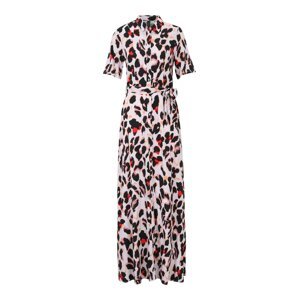 Y.A.S Tall Košeľové šaty 'LIRO'  pastelovo ružová / svetloružová / čierna / svetločervená / marhuľová