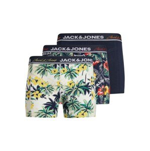 Jack & Jones Junior Nohavičky 'Venice'  námornícka modrá / limetková / trávovo zelená / grenadínová / biela