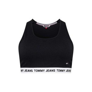 Tommy Jeans Curve Top  čierna / biela