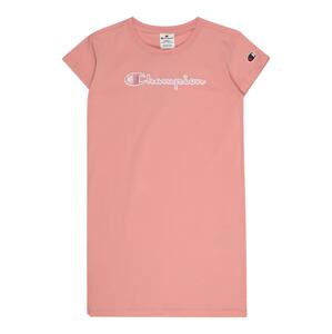 Champion Authentic Athletic Apparel Šaty  rosé / biela / tmavomodrá