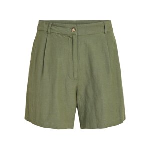 VILA Plisované nohavice 'PRISILLA'  zelená