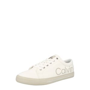 Calvin Klein Jeans Nízke tenisky  biela / kaki