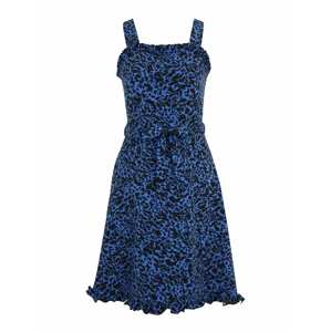 Dorothy Perkins Letné šaty  modrá melírovaná / čierna