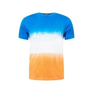Polo Ralph Lauren Tričko  modrá / biela / oranžová