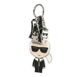 Karl Lagerfeld Prívesky na kľúče  čierna / biela / telová